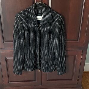 Dana Buchman Black and Gold Women's Jacket, 6